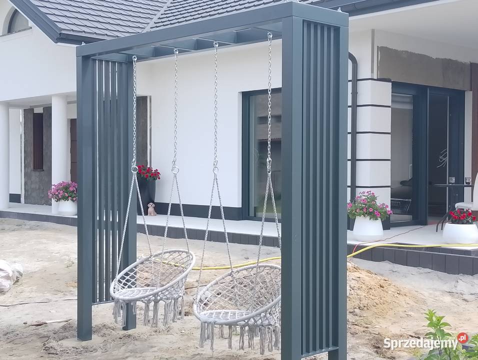 Nowoczesna huśtawka ogrodowa Warszawa