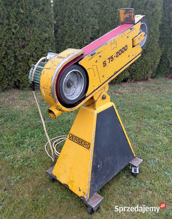 Szlifierka taśmowa przemysłowa 75x2000 mm 400V