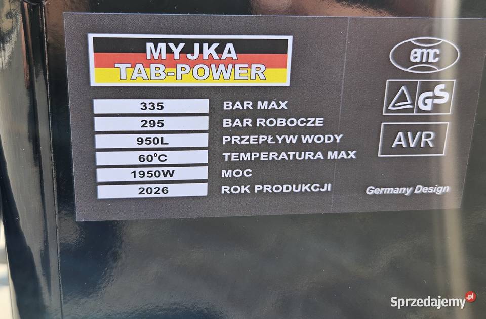 Myjka ciśnieniowa spalinowa HARZBERG HL 3350 LS Świnoujście