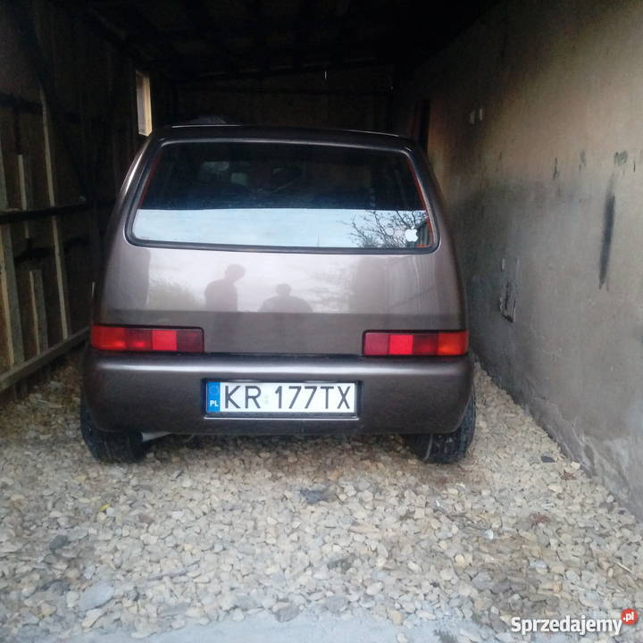 Fiat cinquecento 12 8v bez grama rdzy brązowy Kęty