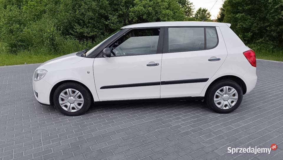 Skoda fabia 12 MPI klima niski przebieg biała manualna lubelskie Łuków
