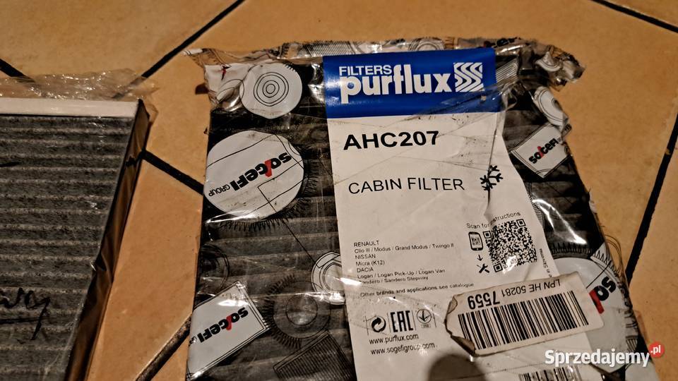 Filtr kabinowy Citroen sprzedam