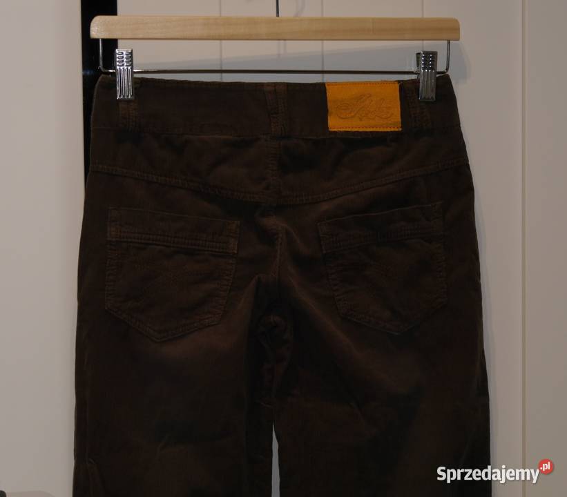IKKS świetne spodnie biodrówki dzwony 32 XXS Spodnie Wrocław