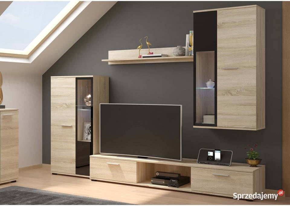 Tania meblościanka do salonu 659 szybka wysyłka