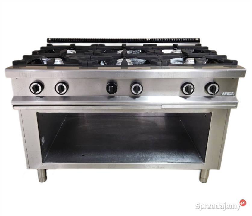 Kuchnia gazowa 6 palników MBM 41 kW sprzedam