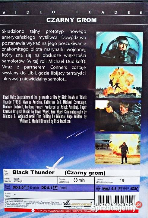 CZARNY GROM MICHAEL DUDIKOFF Kalisz