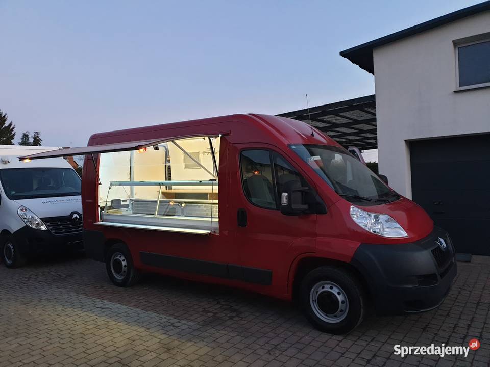 Peugeot Boxer autosklep foodtruck lada Dębno