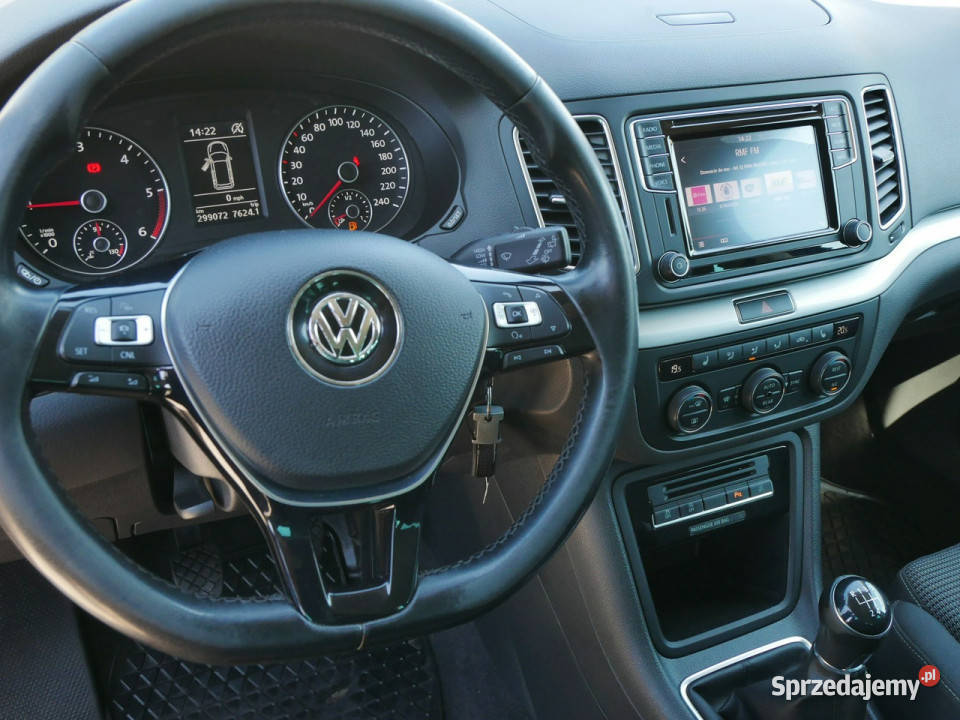 Volkswagen Sharan 20TDI 150 Eu6 Comfortline 5 podgrzewane fotele Goczałkowice-Zdrój