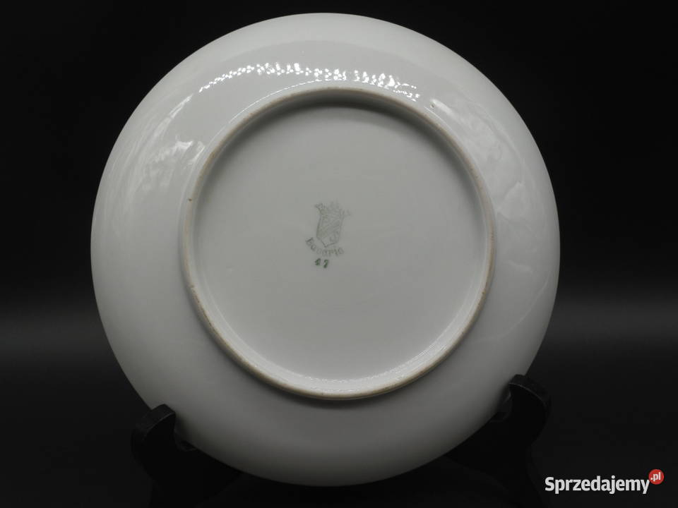 Talerz zabytkowy vintage talerz owocowy wielkopolskie Raszków sprzedam