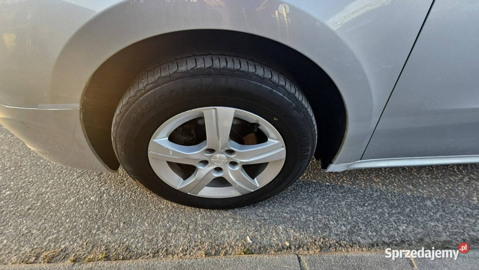 Peugeot 508 Peugeot 508 srebrny sedan na raty sprzedam