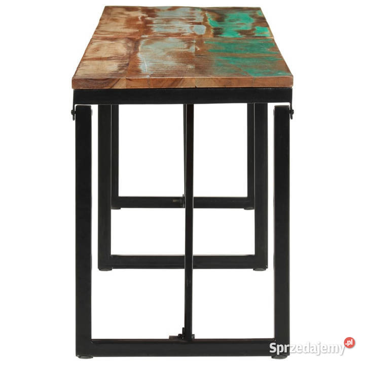Ławka 160x35x46 lite drewno z odzysku WM351682