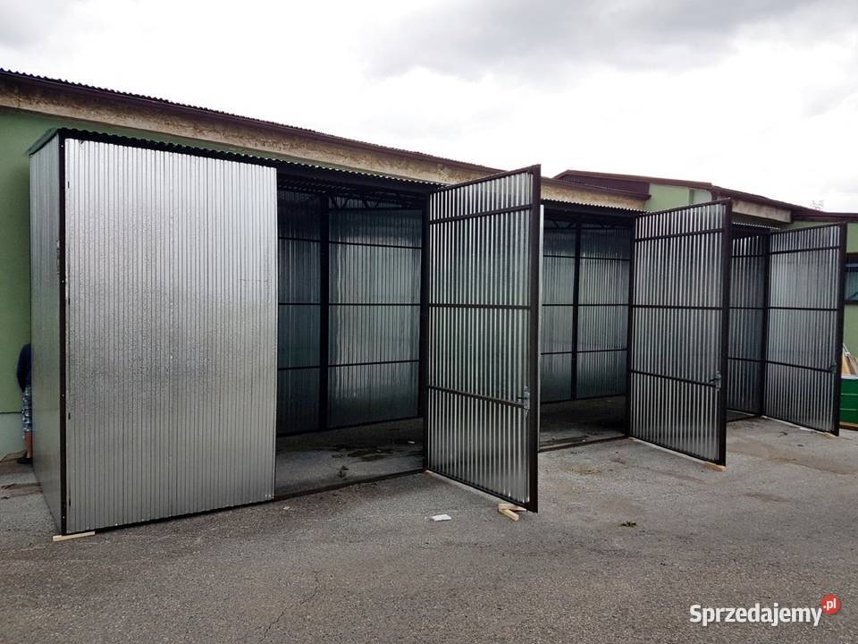 Blaszana montowana hala 12x3m ocynk Kraków