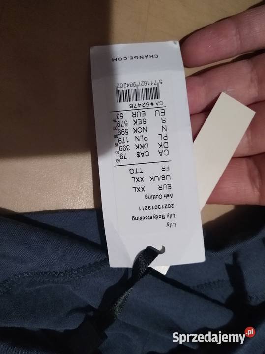 Body Lily Change plus size koronka wiskoza Inna marka