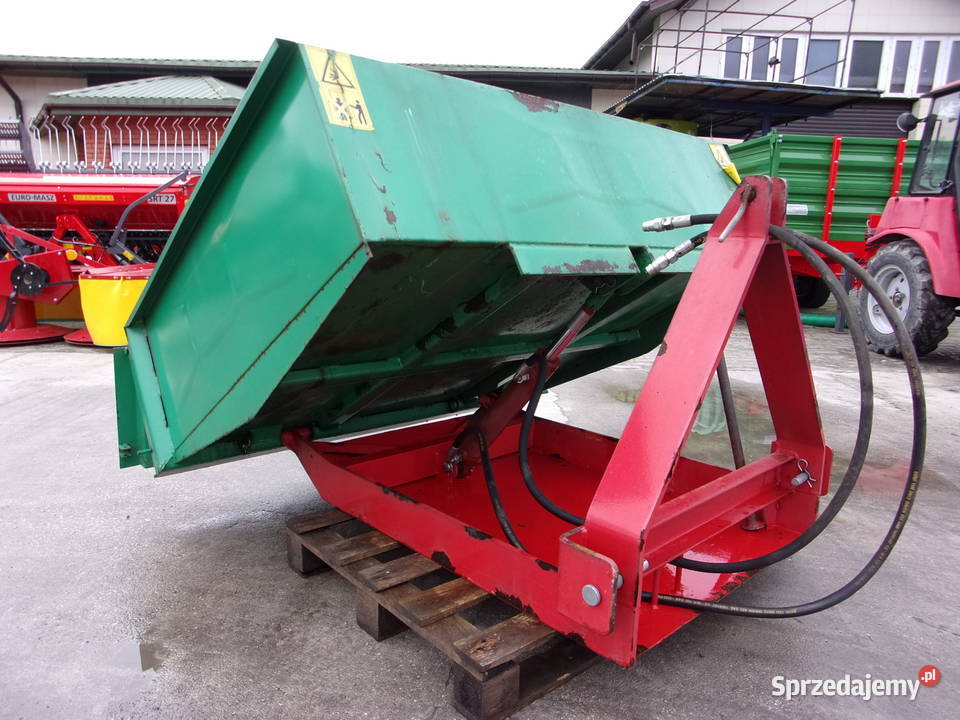 Skrzynia transportowa mechaniczna hydrauliczna w