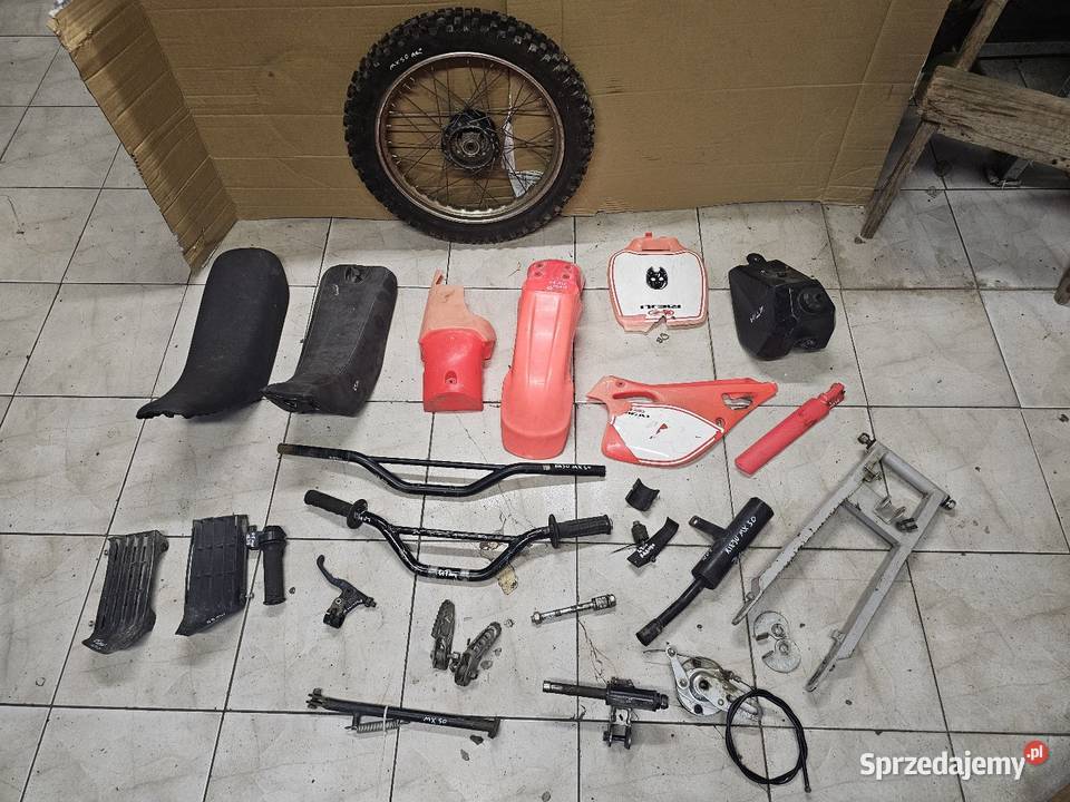 Rieju MX 50 części cross lem malaguti silnik dolnośląskie Jelenia Góra