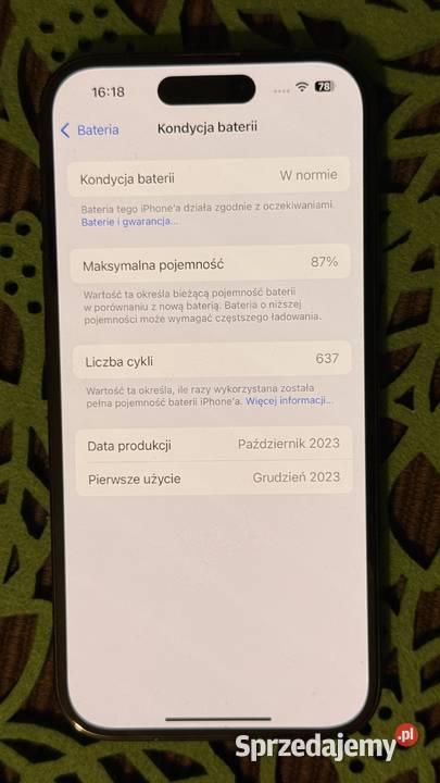 Iphone 15 czarny 128 gb Żukowo sprzedam