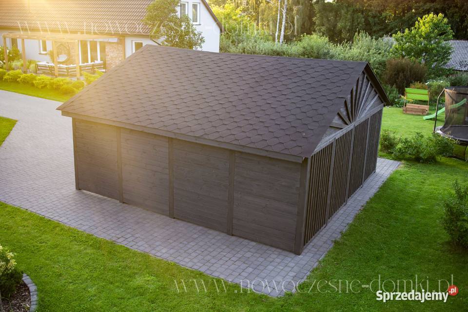 Wiata Samochodowa Drewniana San Marino XL 5x5m Olsztyn