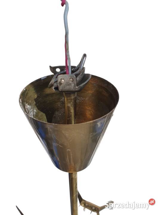 Stara lampa żyrandol Jabloneck Sklrny Nov Bydov Cieszyn
