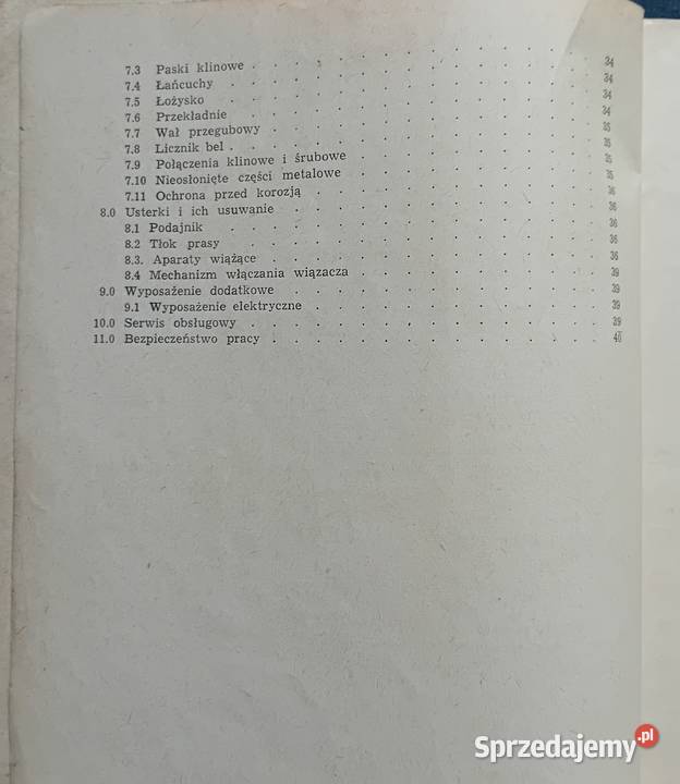 Prasa zbierająca o wysokim stopniu zgniotu K