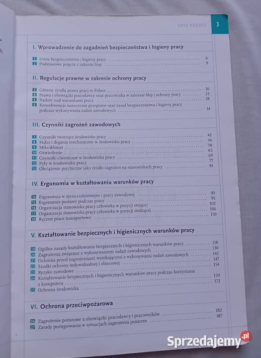 W Bakuła K Szczęch Bezpieczeństwo i higiena tradycyjny podręcznik wielkopolskie sprzedam