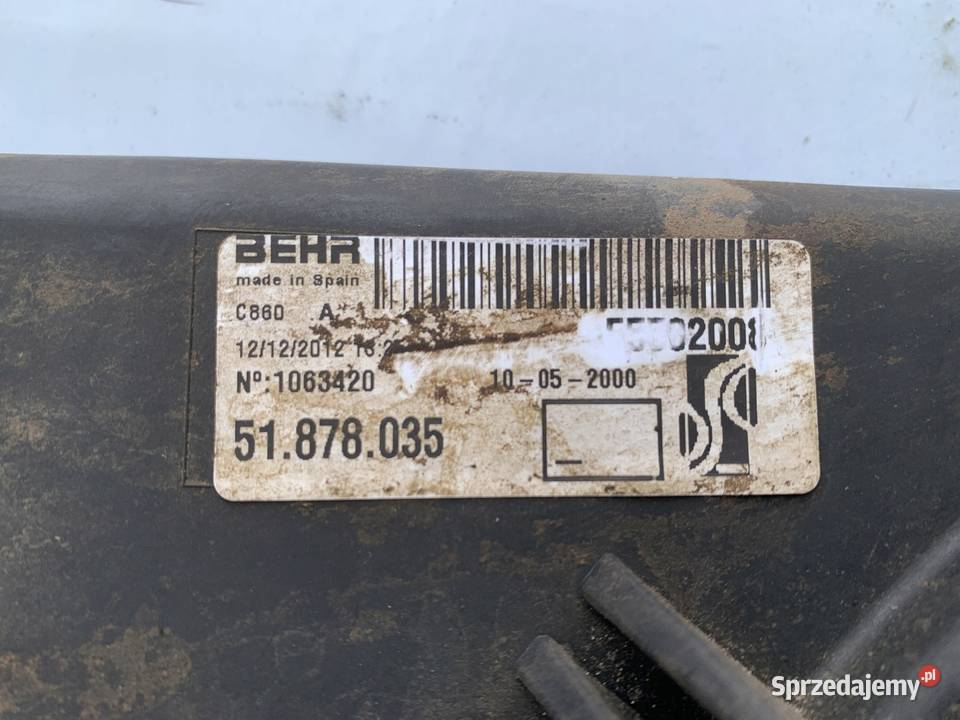 FIAT PUNTO 13r wentylator chłodnicy 51878035 Kielce