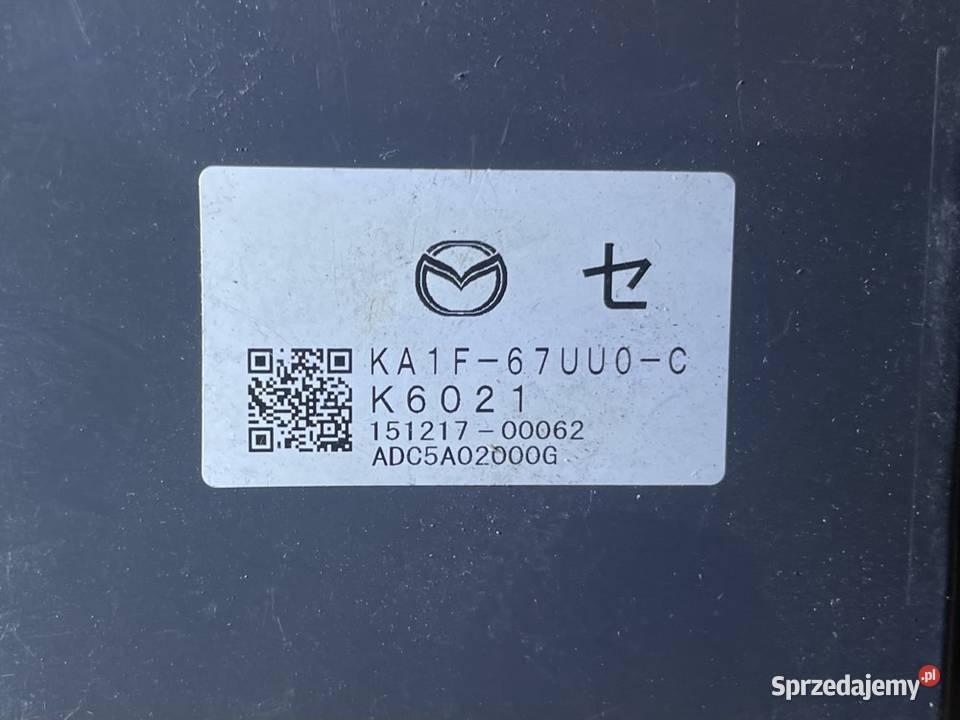KA1F67UU1 moduł pdc mazda cx5 cx5 Rok produkcji 2015 Szczecin