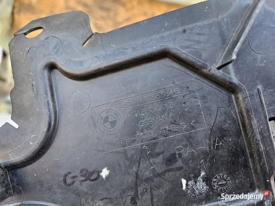 BMW 5 G30 G31 KIEROWNICA POWIETRZA DOLNA 7383846 wielkopolskie Międzychód