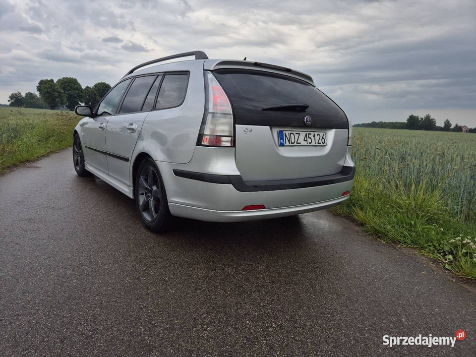 Saab 93 18t LPG kurtyny powietrzne 9-3 warmińsko-mazurskie Turza Mała
