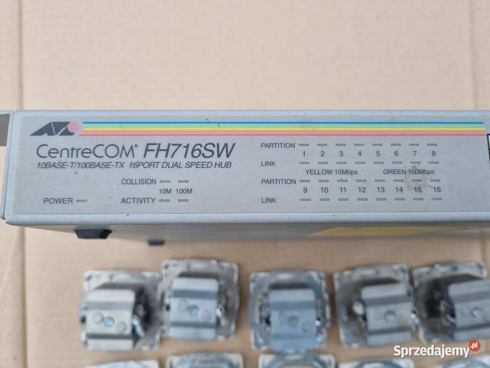 Hab Concentrator Switch 12 gniazda do sieci Elektronika Wrocław