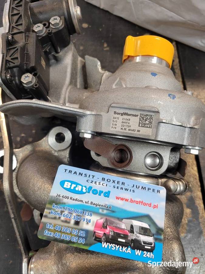 Turbosprężarka Ford ML3E6K682BB GHYFA ML3Z6K682B terenowe Radom