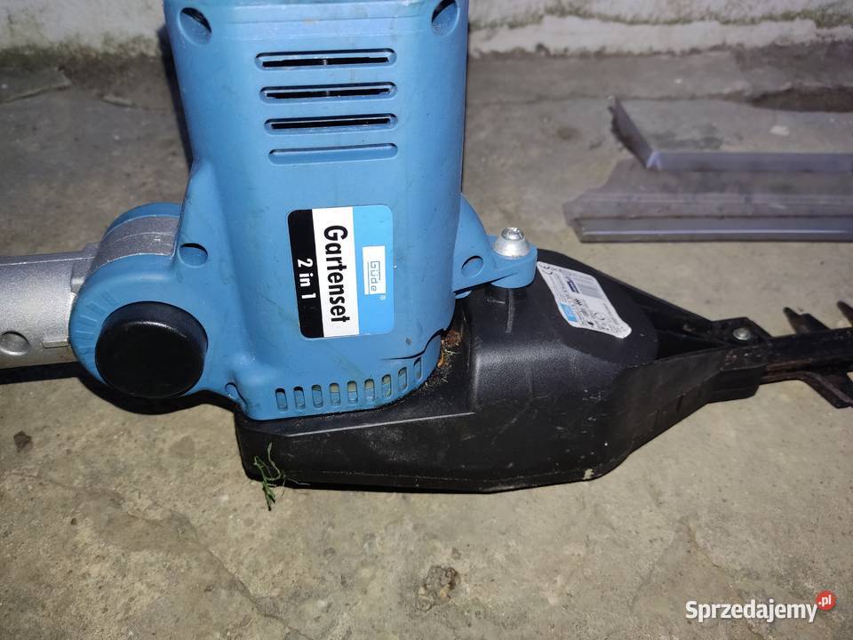Nożyce elektryczne do żywopłotu Gartenset 2in1 Nożyce i sekatory opolskie Głuchołazy sprzedam