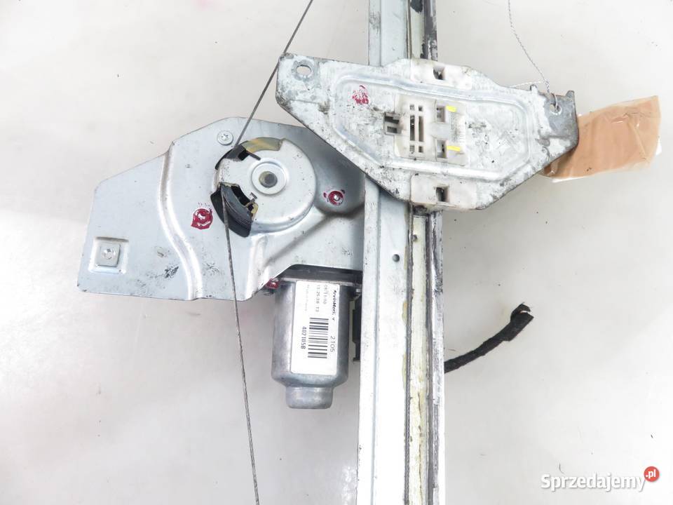 PODNOŚNIK SZYBY LEWY PRZEDNI PEUGEOT PARTNER II