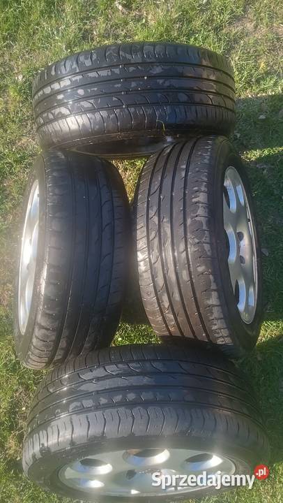 Felgi aluminiowe 20555 R16 opony Continental Kręćkowo