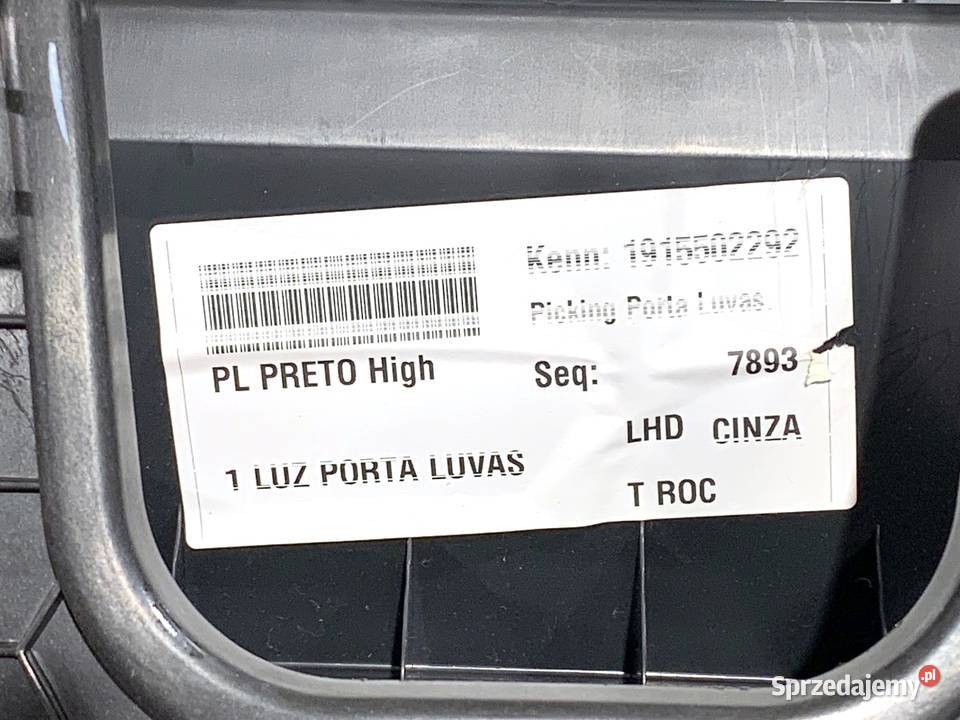 SCHOWEK PASAŻERA VW TROC Crossover 2GA857101 osobowe podkarpackie sprzedam