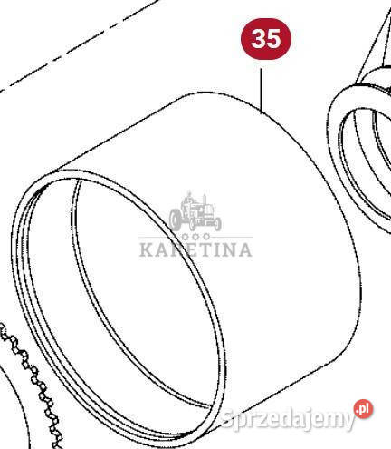 Valtra 8150 Skrzynia Biegów Obudowa CZĘŚCI Jastrzębniki sprzedam