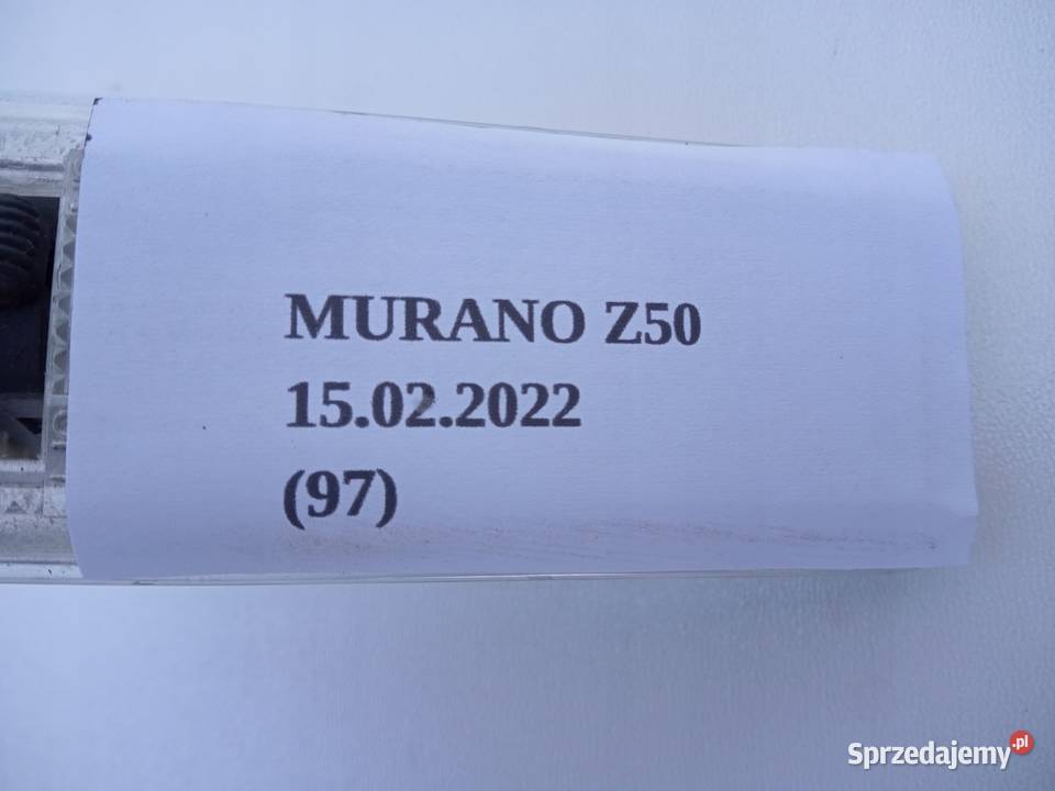 ŚWIATŁO OŚWIETLENIE BAGAŻNIKA NISSAN MURANO Z50 Nowy Tomyśl