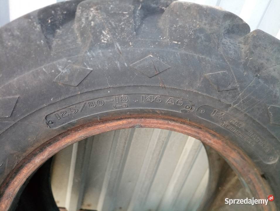 Opona koparko ładowarka 12580R218 Koparko ładowarki Poddębice