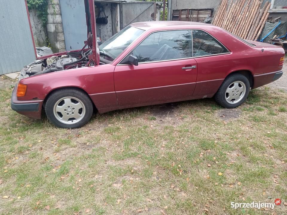 Mercedes w124 coupe 2 3 132KM mazowieckie Pruszków