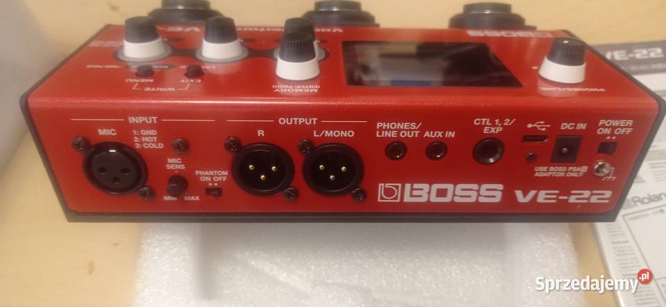 Procesor wokalny Boss VE22 Drawsko Pomorskie