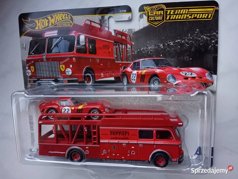 Hot Wheels Ferrari 250 GTO Fiat 642 Team