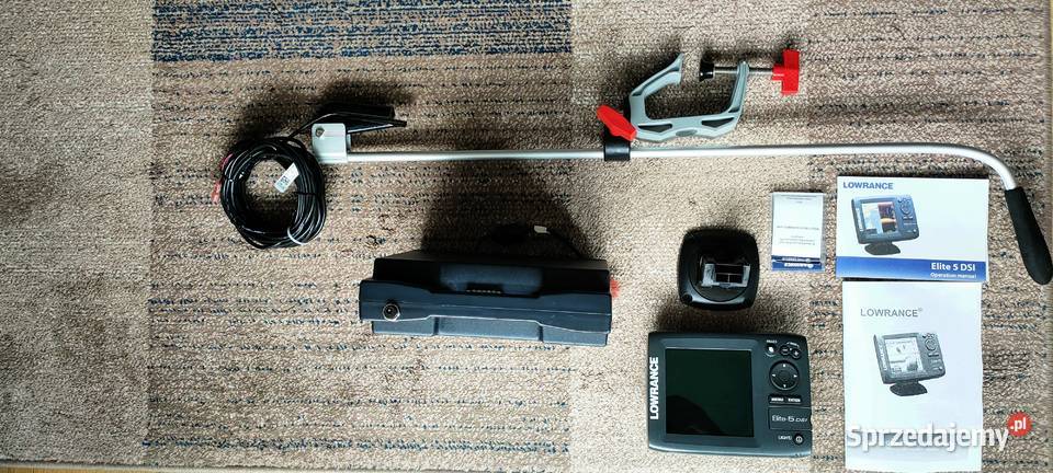 Sprzedam Echosondę Lowrance Elite5 DSI GPS Wędkarstwo Rzeszów