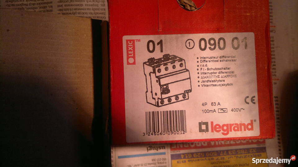 różnicówka 100mA hurtownia elektryczna eleska Dąbrowa Górnicza