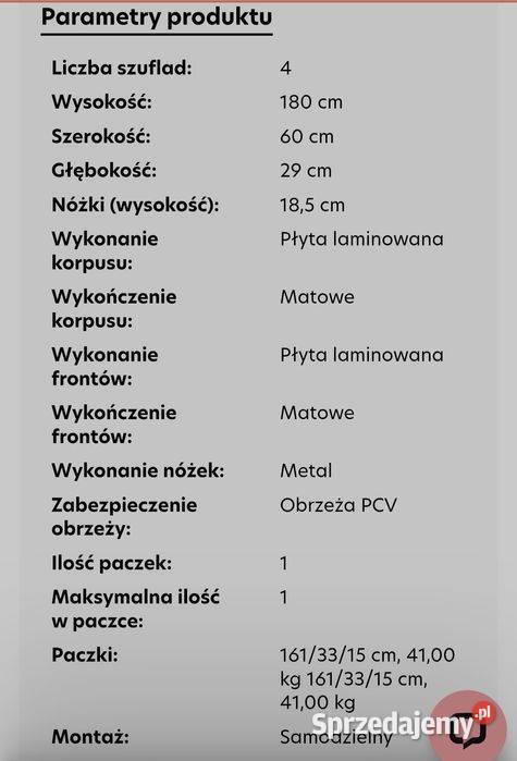 Meble patchwork komoda szafka RTV regał Garwolin