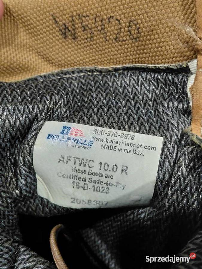 Buty Belleville AFTWC Goretex coyote 10R dolnośląskie Wrocław