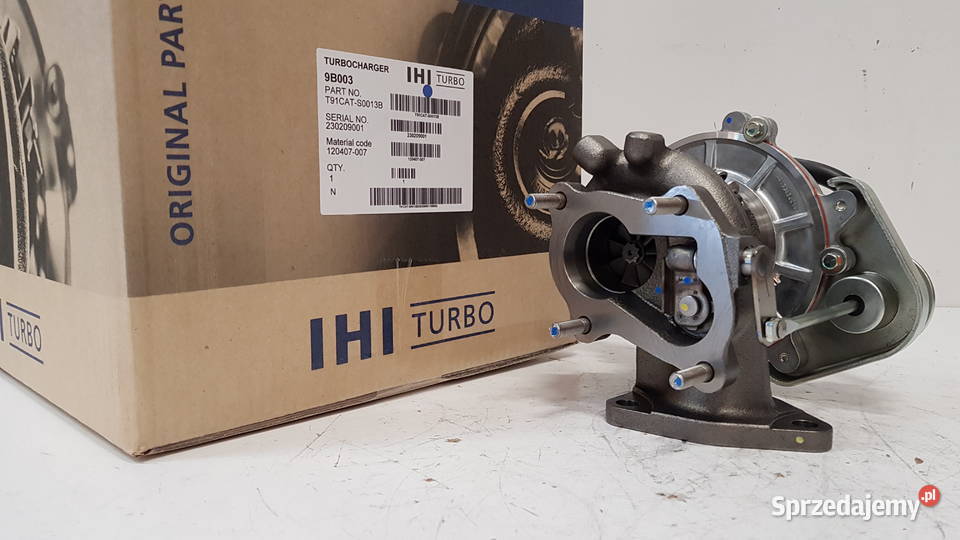 Nowa turbosprężarka IHI 9B003 CT9C T91CATS0013B mazowieckie Siedlce