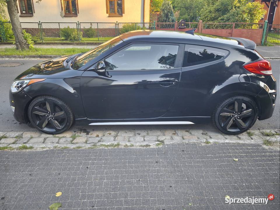 Hyundai Veloster 2014 16 GDI Turbo 201 automat skórzana tapicerka Trzcianka