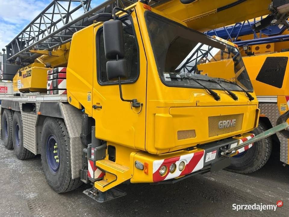 Żuraw budowlany mobilny GROVE GMK 3060 żuraw Poznań