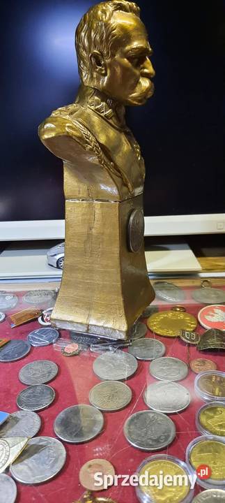 FIGURKA Popiersie Józef Piłsudski 2 Warszawa