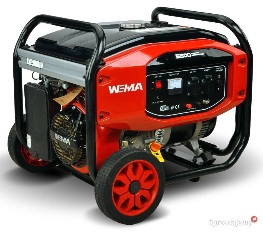 Agregat prądotwórczy WEIMA WM5500E 55 kW Rzeszów sprzedam
