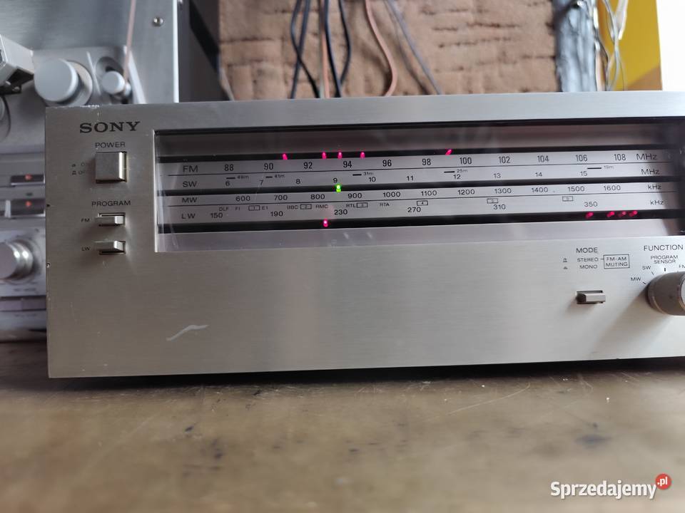 analogowy tuner z 1979 r Sony ST333L zachodniopomorskie Stargard
